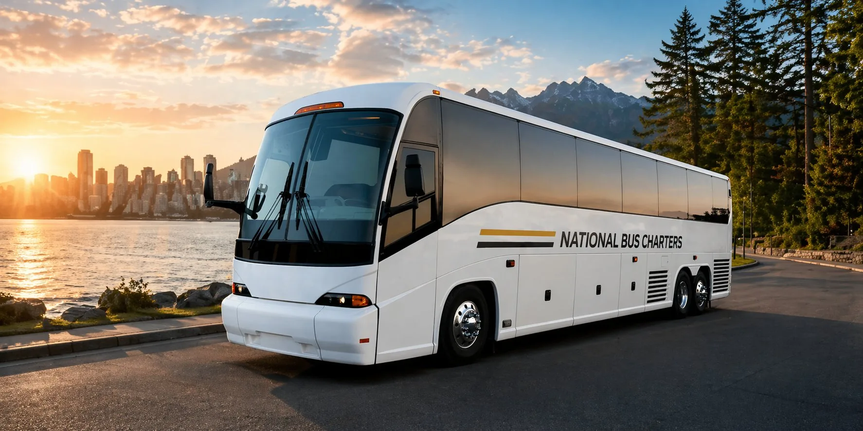 50 Passenger Charter Bus
