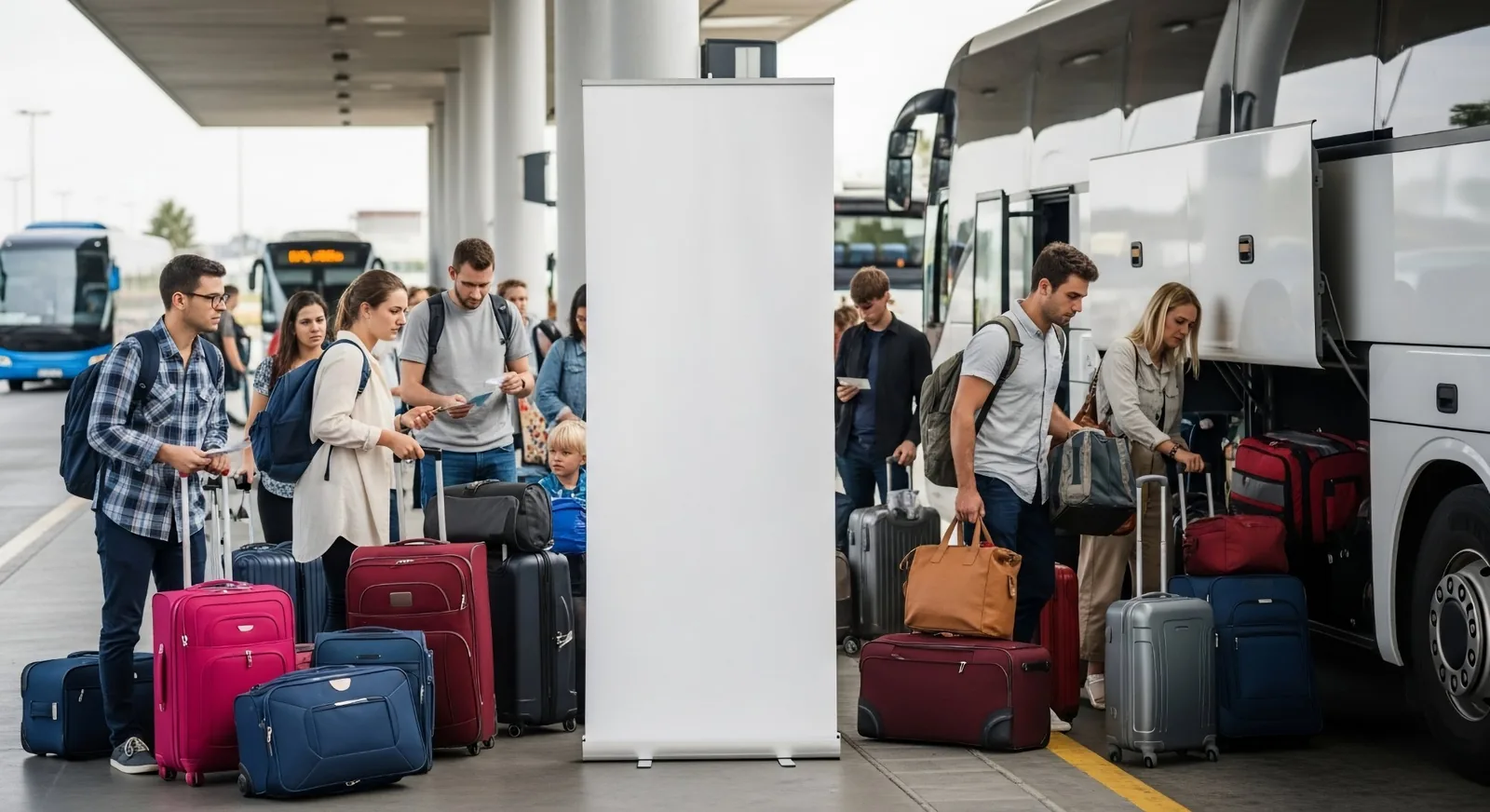 56 Passenger Charter Bus